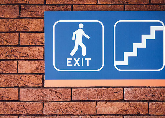 What is an exit strategy?